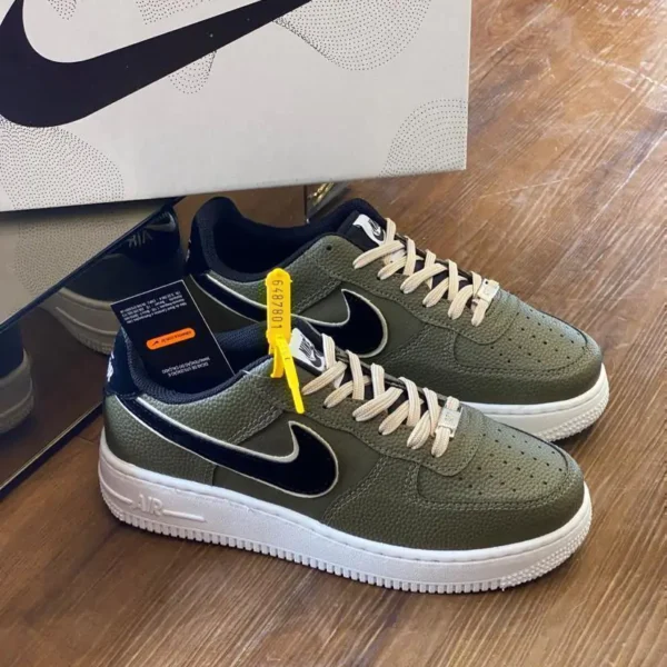 TENIS MASCULINO VISUAL VERDE MILITAR
