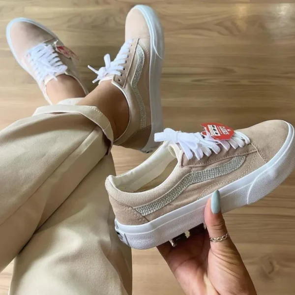 Vans old skool Nude/bronze